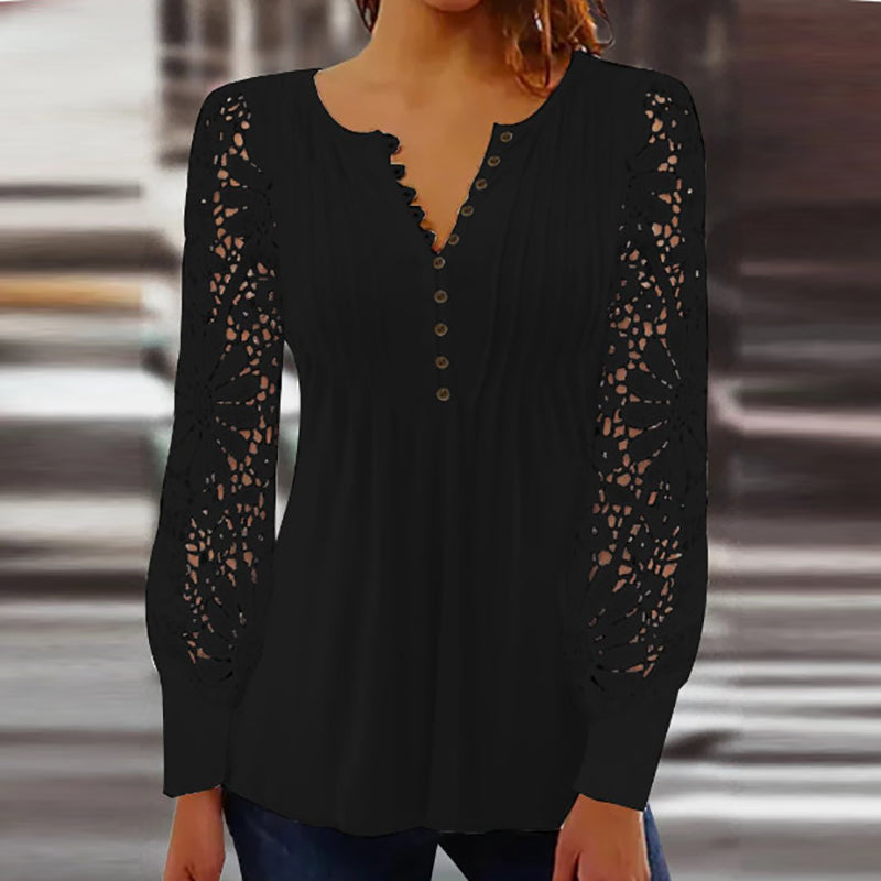 Kathy | Elegante Blusa con maniche lunghe