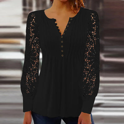 Kathy | Elegante Blusa con maniche lunghe