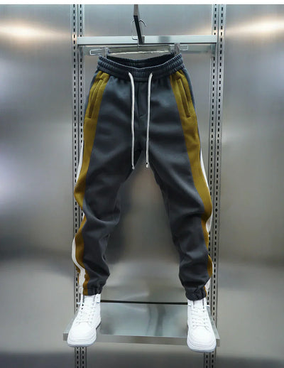 Laurent™ | Pantaloni a Tensione con Strisce Contrapposte