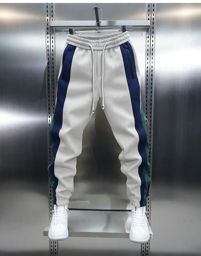 Laurent™ | Pantaloni a Tensione con Strisce Contrapposte