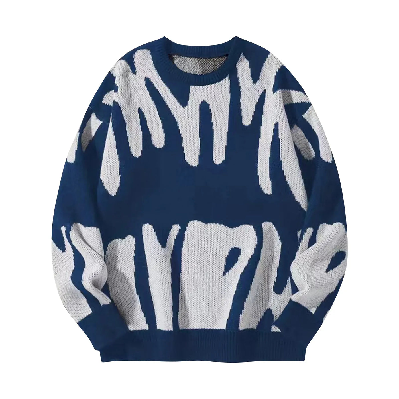 Verre Blanc™ | Maglione casual da uomo a contrasto