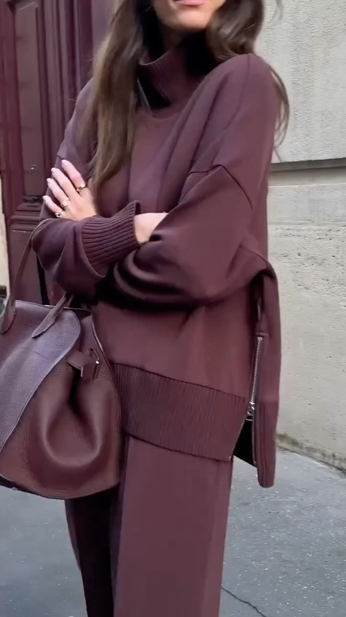 Gillian - Set di maglia abbinato