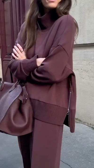 Gillian - Set di maglia abbinato
