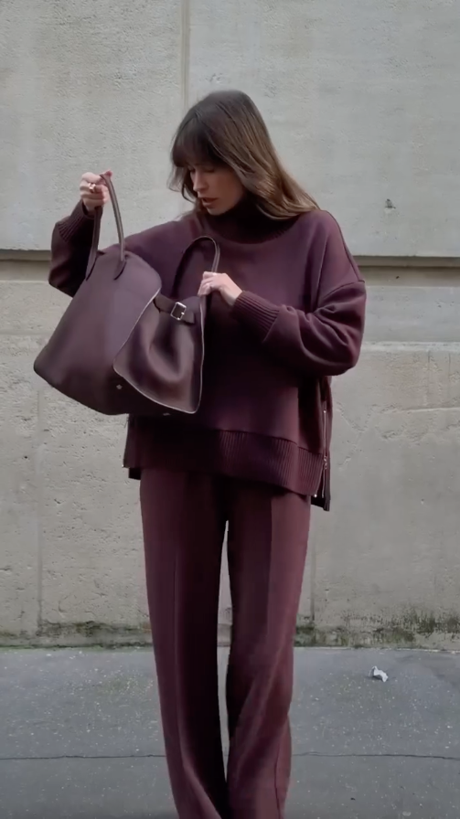 Gillian - Set di maglia abbinato