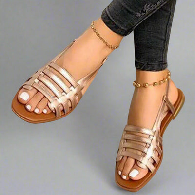 Adele | Sandali gladiatore fatti a mano in materiale premium