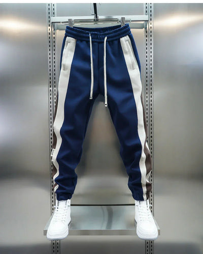 Laurent™ | Pantaloni a Tensione con Strisce Contrapposte