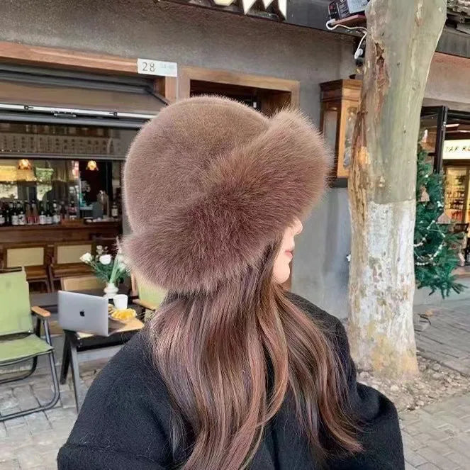 Victoria - Cappello in pelliccia sintetica