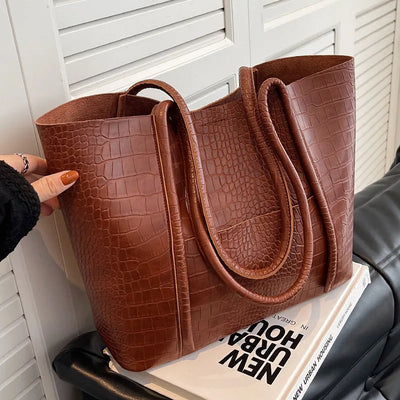 Betina™ - Borsa a tracolla in pelle di coccodrillo