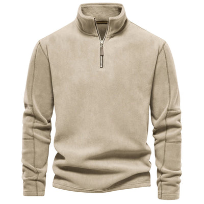Emil | Pullover in pile riscaldante con cerniera