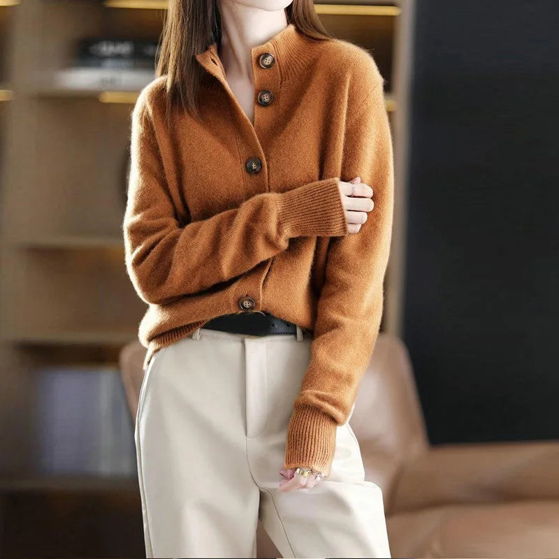 LAURE | Cardigan in cashmere senza tempo