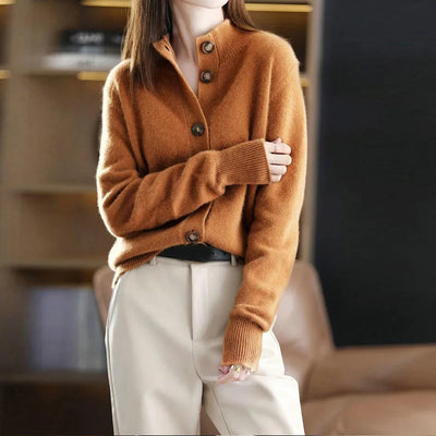 LAURE | Cardigan in cashmere senza tempo