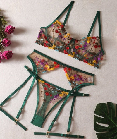 Claire™ | Set di lingerie 3 pezzi