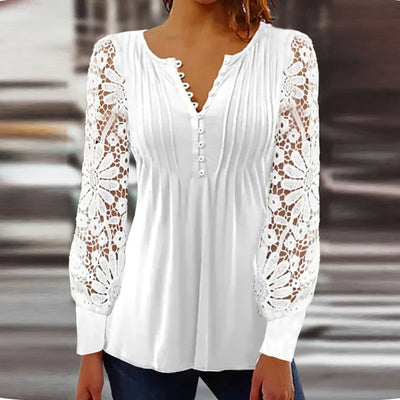 Kathy | Elegante Blusa con maniche lunghe