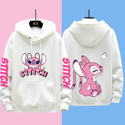 Stitchy - Comoda felpa con cappuccio a punto Disney