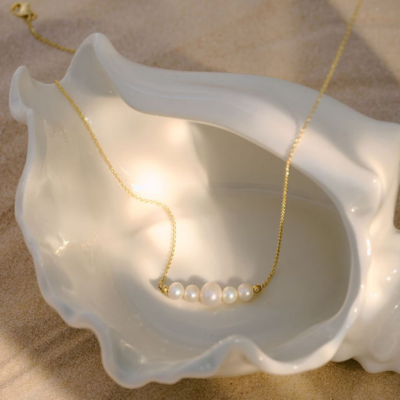 KONA Collana di Perle d'Oro