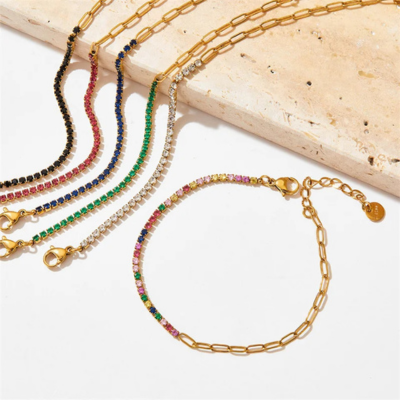 FAE  Fermaglio in Carta e Bracciale da Tennis