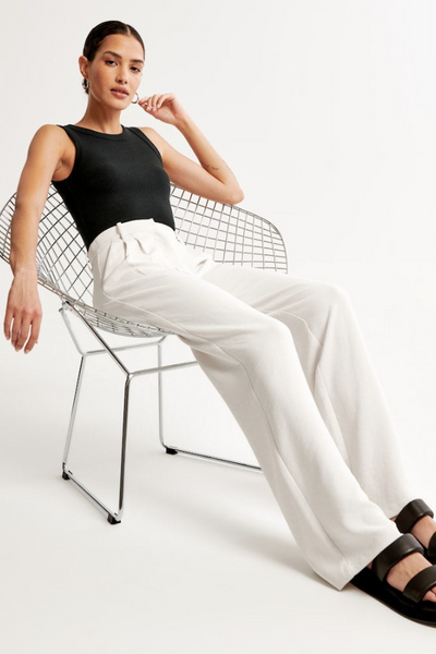 Aeriel - Pantaloni sartoriali a gamba larga