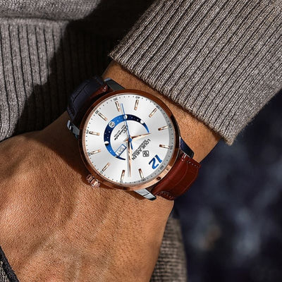Orologio Elegante Luminøse Fase di Luna™