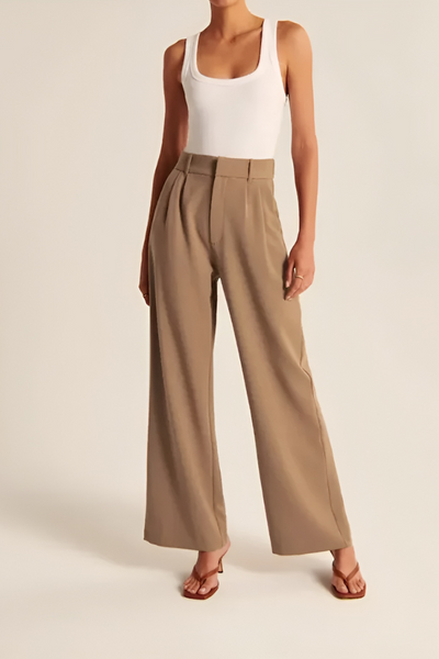 Aeriel - Pantaloni sartoriali a gamba larga