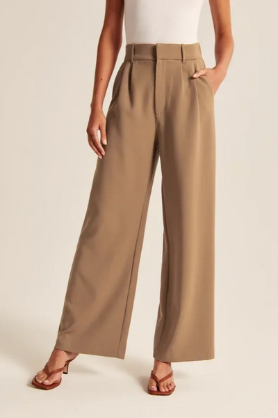 Aeriel - Pantaloni sartoriali a gamba larga