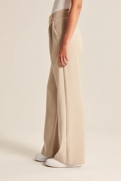 Aeriel - Pantaloni sartoriali a gamba larga