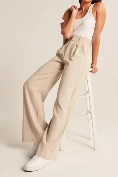 Aeriel - Pantaloni sartoriali a gamba larga