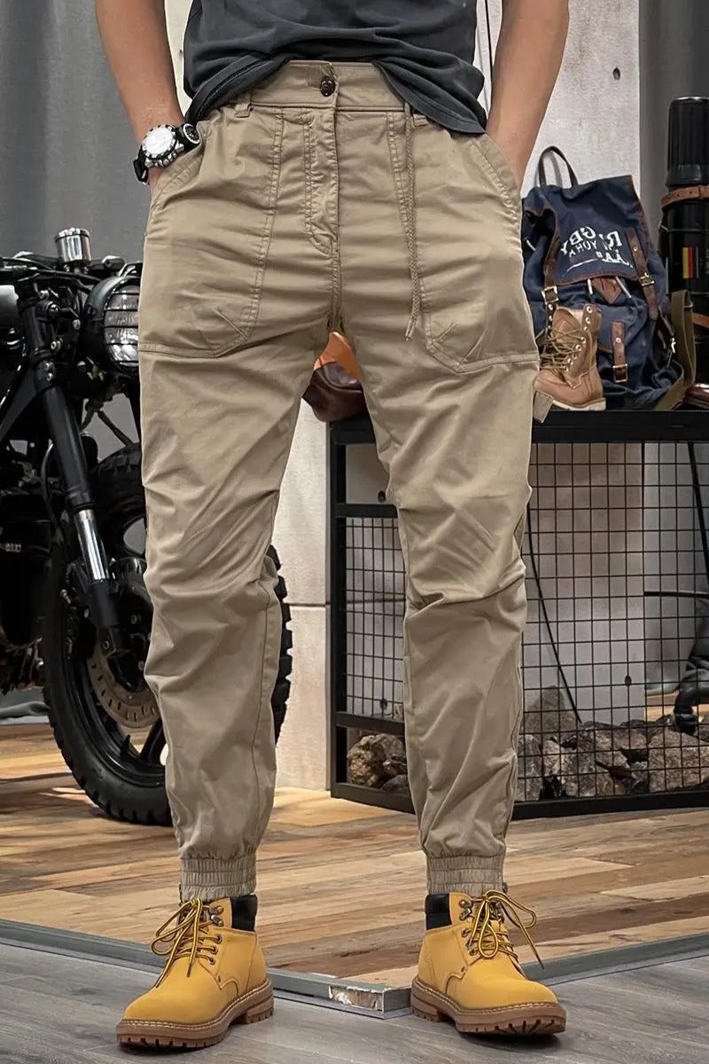 Marcelo | Pantaloni cargo elasticizzati