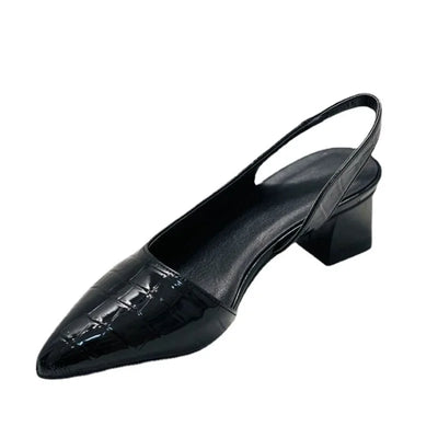 Heidi | Pump ortopediche in pelle sintetica premium