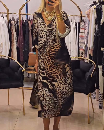 Trinidad - Vestito leopardato