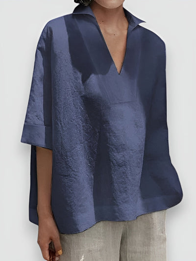Olga | Blusa a scollo a V