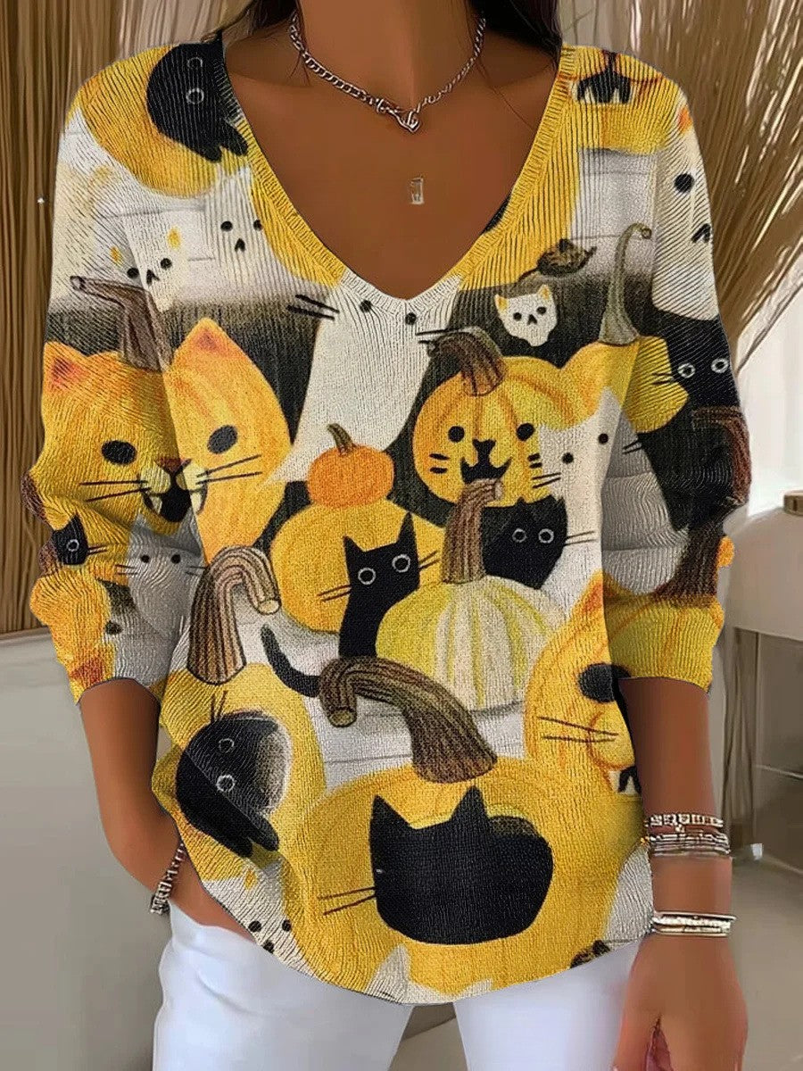 Beatrice – Pullover con scollo a V