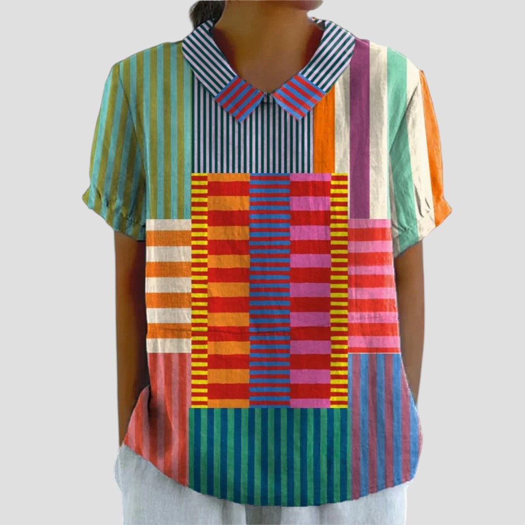 ANNA™ | BLUSA CON COLLETTO