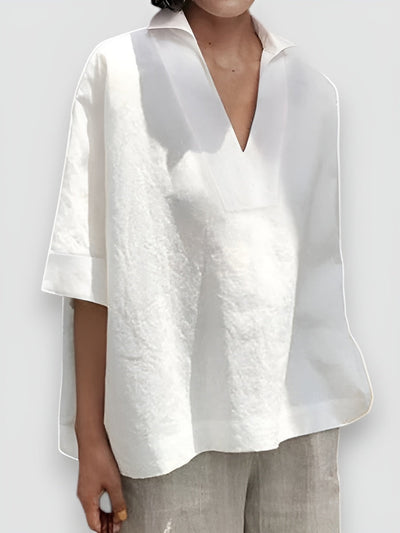 Olga | Blusa a scollo a V