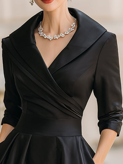 Lina - Vestito midi in satin