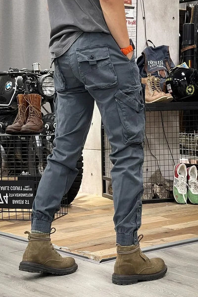 Marcelo | Pantaloni cargo elasticizzati