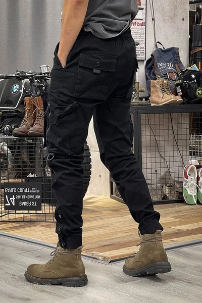 Marcelo | Pantaloni cargo elasticizzati