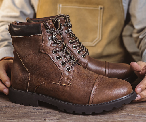 Colton™ | Stivali in pelle per uomini premium