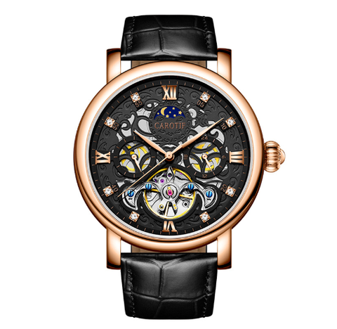 Orologio Automatico Meccanico in Pelle da Affari™ - Olsen & Olsen