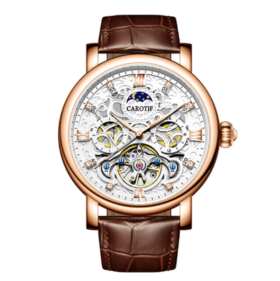 Orologio Automatico Meccanico in Pelle da Affari™ - Olsen & Olsen