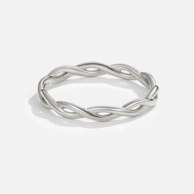 Anello Rotante in Argento 18K Infinito