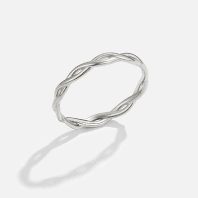 Anello Rotante in Argento 18K Infinito