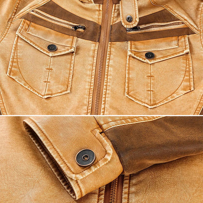 Giacca in Pelle Titan
