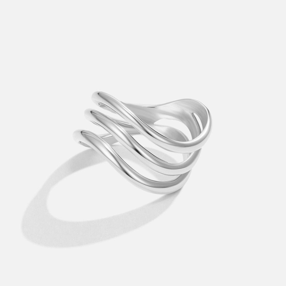 Anello di Argento Stratificato Kiya