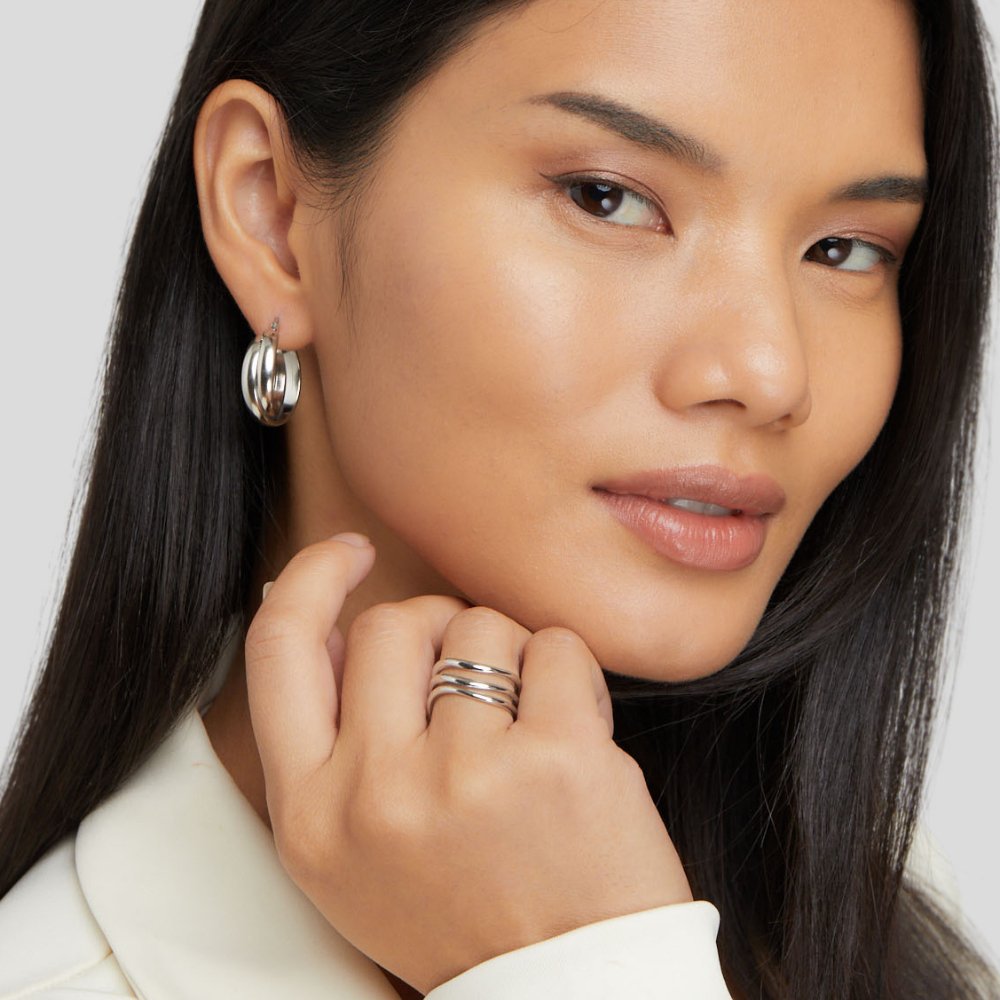 Anello di Argento Stratificato Kiya