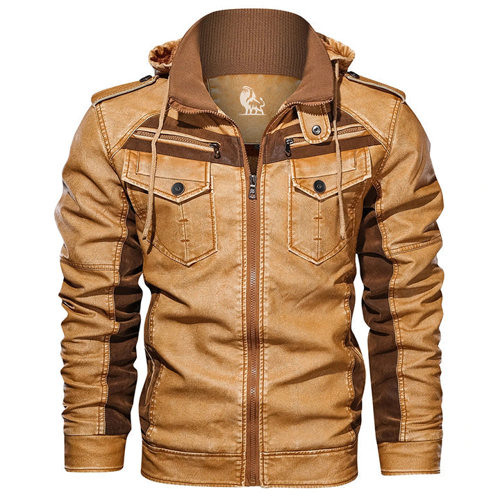 Giacca in Pelle Titan