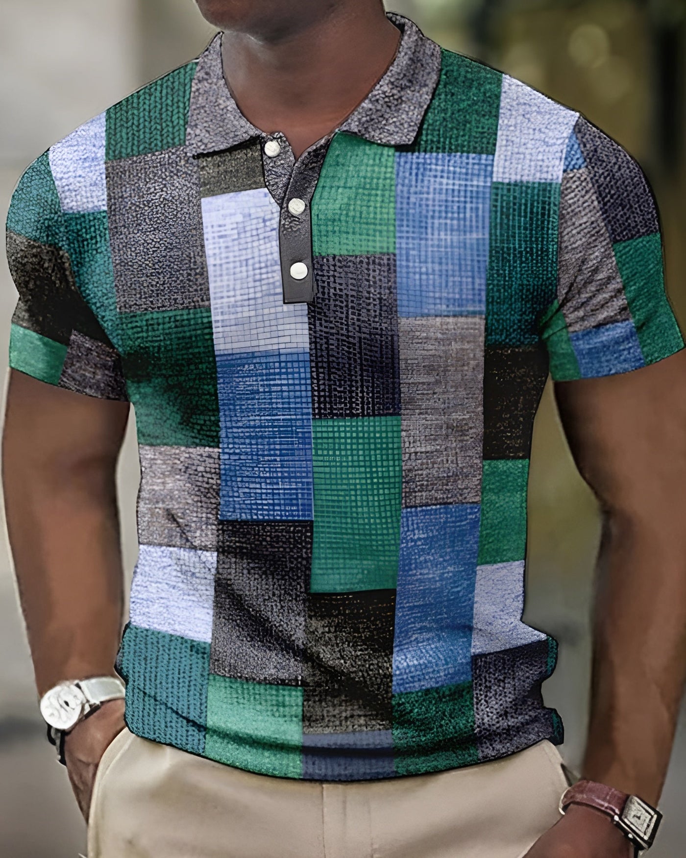 Levi - Polo classica a quadri