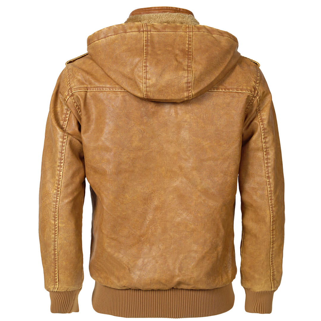 Giacca in Pelle di Lusso