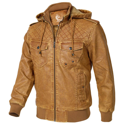 Giacca in Pelle di Lusso
