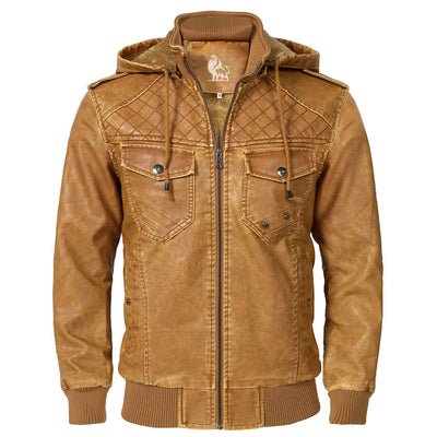 Giacca in Pelle di Lusso