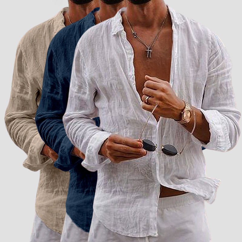 Marco De Luca™ | Camicia di lino da uomo